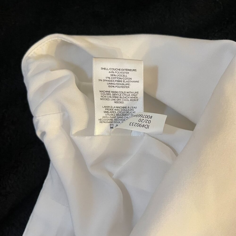 Express White Pencil Skirt Size 10 Career Office - Picture 5 of 6